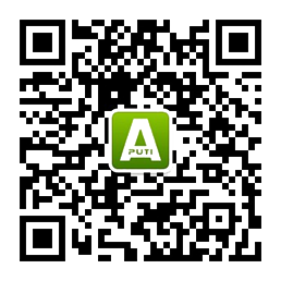 Aputi官方微信公众号 二维码